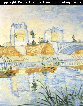 Vincent Van Gogh The Seine with the Pont de Clichy (nn04)